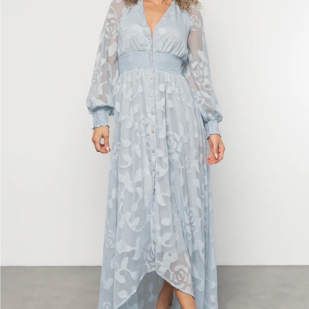 Baltic Born Light Blue High Low Dress
